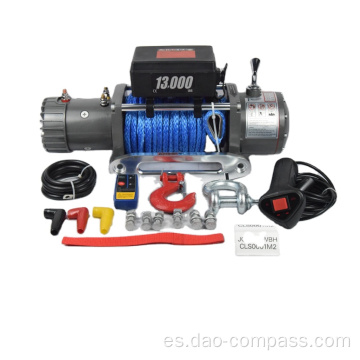 Venta superior 13000lbs 4x4 cabrestante eléctrico con interruptor remoto